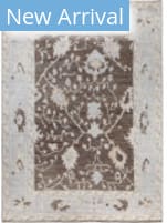 Solo Rugs Colorful Oushak Brown 8'8'' x 11'10'' Rug