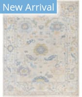 Solo Rugs Colorful Oushak Light Gray 8'1'' x 10'1'' Rug