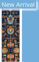 Solo Rugs Serapi Blue 2'8'' x 9'9'' Runner Rug