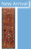 Solo Rugs Serapi Red 2'9'' x 10'1'' Runner Rug