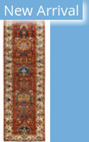 Solo Rugs Serapi Red 2'9'' x 9'8'' Runner Rug