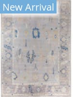 Solo Rugs Colorful Oushak Gray 10' x 13'8'' Rug