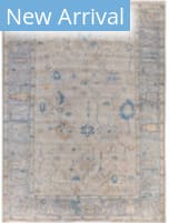 Solo Rugs Colorful Oushak Ivory 9'10'' x 13'5'' Rug
