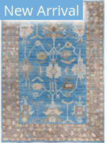 Solo Rugs Colorful Oushak Light Blue 10' x 13'10'' Rug