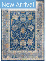 Solo Rugs Colorful Oushak Blue 10'2'' x 14'3'' Rug