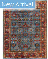 Solo Rugs Serapi Light Blue 9'3'' x 12'3'' Rug