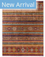 Solo Rugs Tribal Red 9'1'' x 12'1'' Rug