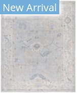 Solo Rugs Oushak Light Blue 7'11'' x 9'8'' Rug