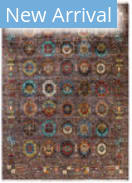 Solo Rugs Tribal Brown 9'1'' x 12'6'' Rug
