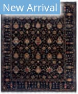 Solo Rugs Tribal Black 8'1'' x 9'5'' Rug
