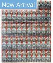 Solo Rugs Ikat Red 8' x 9'10'' Rug