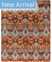 Solo Rugs Ikat Red 8'1'' x 10'1'' Rug
