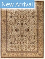 Solo Rugs Kashan Brown 9'1'' x 11'10'' Rug