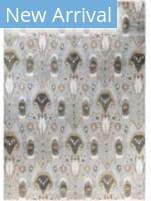 Solo Rugs Ikat Gray 8'10'' x 12'8'' Rug