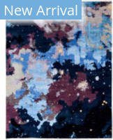 Solo Rugs Ikat Black 8'1'' x 10'6'' Rug