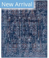 Solo Rugs Ikat Navy 7'10'' x 9'8'' Rug