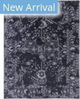 Solo Rugs Ikat Black 9' x 11'9'' Rug