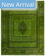 Solo Rugs Fine Vibrance Green 8'1'' x 10'2'' Rug