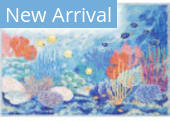Trans-Ocean Impressions Underwater 2926/04 Ocean Area Rug