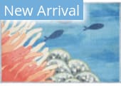 Trans-Ocean Impressions Reef Border 2934/04 Ocean Area Rug