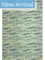 Trans-Ocean Marina Wave 9662/06 Green Area Rug