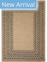 Trans-Ocean Sahara Diamond Border 7192/12 Natural Area Rug