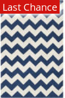 Rugstudio Sample Sale 112278 Navy/Ivory Area Rug