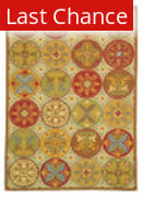 Company C Stepping Stones 18191 Spice Area Rug