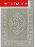 Rugstudio Sample Sale 173246R Green - Natural Area Rug