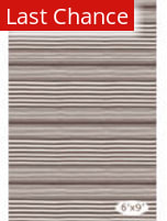 Dash And Albert Rugby Stripe Brown Area Rug