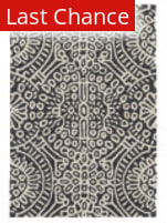 Rugstudio Sample Sale 185285 Charcoal Area Rug