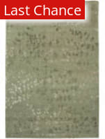 Due Process Empress Leaves Green Area Rug