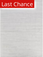 Rugstudio Sample Sale 221507 Light Silver - Ivory Area Rug