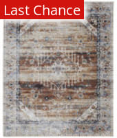 Rugstudio Sample Sale 269192R Ivory - Rust Area Rug