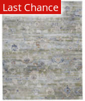 Rugstudio Sample Sale 269196R Green - Ivory Area Rug
