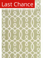 Rugstudio Sample Sale 184770 Green - White Area Rug