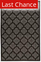 Rugstudio Sample Sale 185110 Black - Charcoal Area Rug