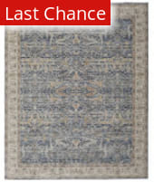 Rugstudio Sample Sale 262187R Blue - Ivory Area Rug