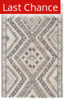 Rugstudio Sample Sale 192920 Dark Gray - Ivory Area Rug