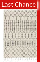 Rugstudio Sample Sale 186019 Ivory - Black Area Rug