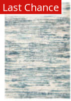 Rugstudio Sample Sale 208187R Blue - Ivory Area Rug