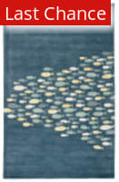 Rugstudio Sample Sale 53343R Captain's Blue - Harbor Gray Area Rug
