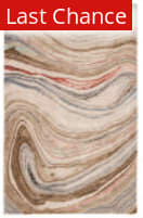 Rugstudio Sample Sale 209779R Brown - Red Area Rug