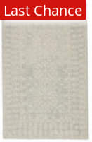 Rugstudio Sample Sale 208230R Gray - White Area Rug