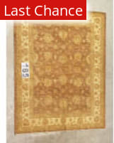 J. Aziz Peshawar Brown-Beige 86992 6' 7'' x 8' 4'' Rug