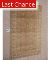 J. Aziz Peshawar Brown-Beige 87026 6' 8'' x 10' 1'' Rug