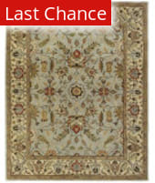 Rugstudio Sample Sale 23971 Light Blue-Gold Area Rug