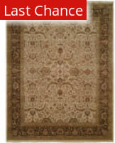 Rugstudio Sample Sale 146206 Ivory - Brown Area Rug