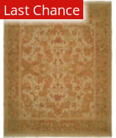 Rugstudio Sample Sale 136737R Antique Ivory/Soft Gold Area Rug