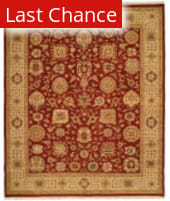 Rugstudio Sample Sale 136740R Burgundy/Ivory Area Rug
